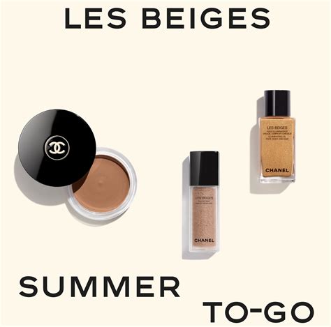 chanel les beiges summer to go|LES BEIGES SUMMER.